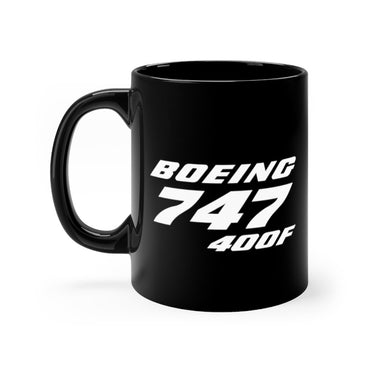 BOEING 747 DESIGNED MUG Printify